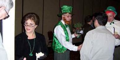 Five-star review for "Murder Most Green," St. Patrick Day downloadable murder mystery party game.