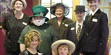 Five-star review for "Murder Most Green," St. Patrick Day downloadable murder mystery party game.