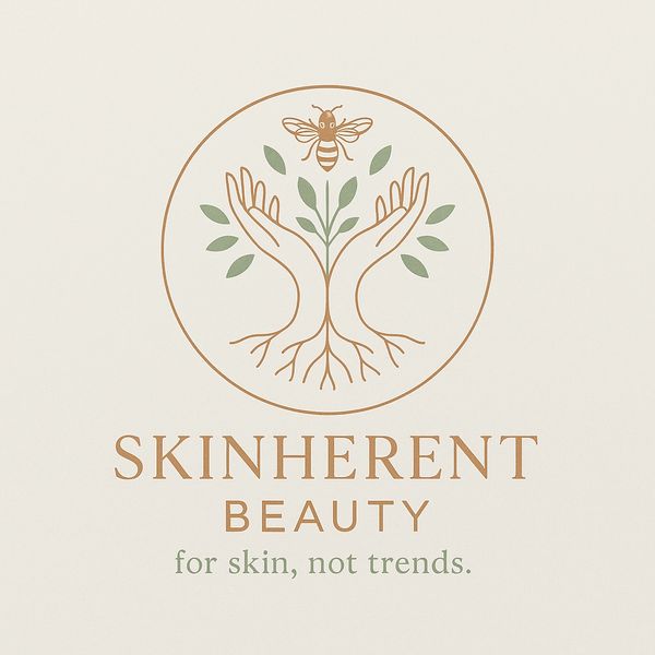 Helping hands reaching from the roots up, demonstrating that we are focused on skin, not trends