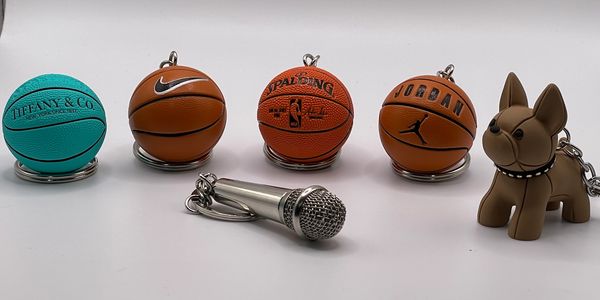 Keychains- Tiffany & Co Spalding Jordan Keychains