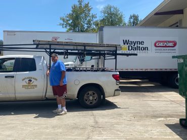 Me next work truck at Wayne Dalton Covington, Louisiana