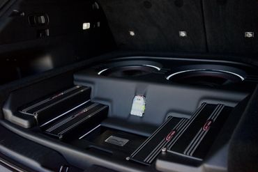 Amplifier, DSP, and software in a car