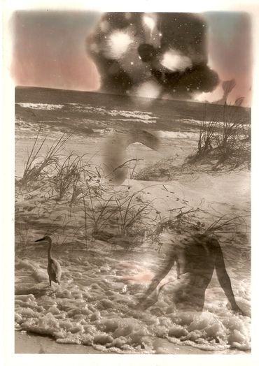 Loren Ellis Star Constellation The Sea & Figure Egret 7x5"" (18x13 cm) page 19 #1