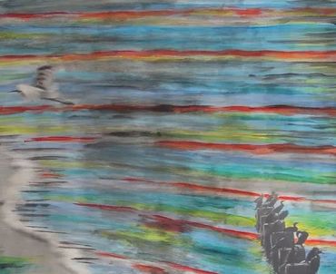 Bird in Flight pg 33 poem pg 215