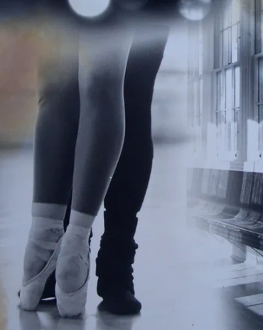 LorenEllisArt Snug Harbor Dance 2 of 3 1992 20"x16" (51x40cm)