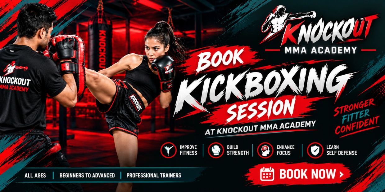 Looking to book a Kickboxing session in Delhi & NCR? Train with experienced coaches at Knockout MMA