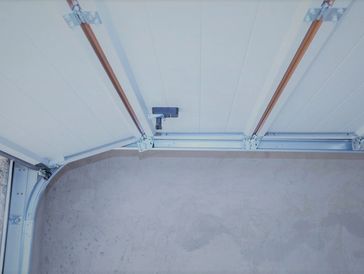 Garage door hardware replacement