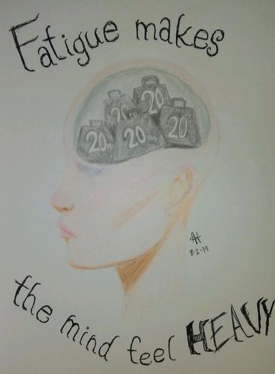 Chronic pain patients tend to have Brain fog along with fatigue due to lack of sleep from pain.