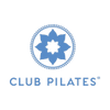 Blue flower logo with the text 'CLUB PILATES'.