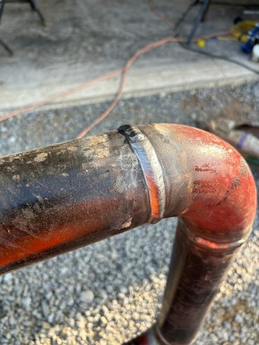 Steam line for a industrial client