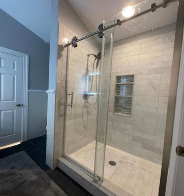 Cape May Beach Rental - Upstairs Shower