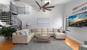 Cape May Beach Rental - Living room