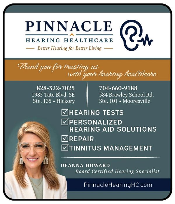 Pinnacle Hearing Aids Mooresville Exclusive Savings Only Here for Lake Norman, Mooresville, Troutman
