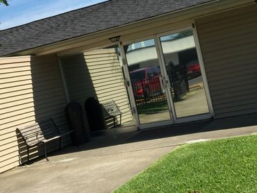 Storm Door tint. Mirror Tint