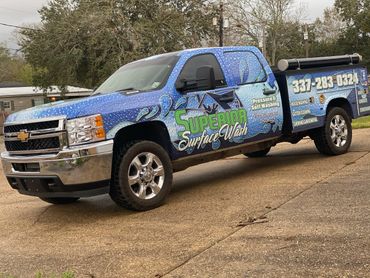 Vehicle wrap. Truck wrap. Custom Truck wrap