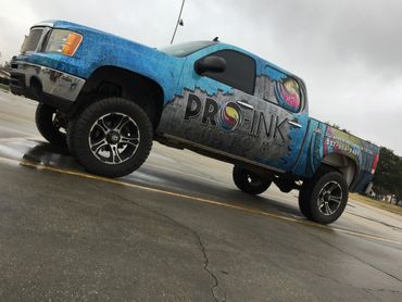 Truck wrap. Vehicle wrap. Custom truck wrap