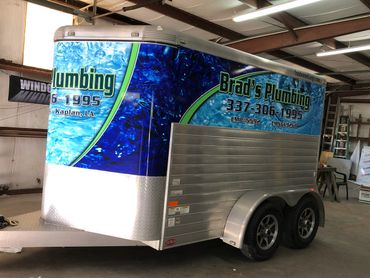 Trailer wrap.