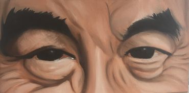 DALAI LAMA
12” X 24” OIL ON CANVAS
SOLD