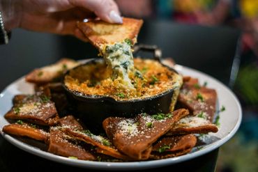 Spinach and Crab Dip at Public House