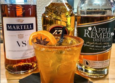 Full Cocktail Bar at Public House