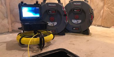 Drain cleaning done by plumb simple