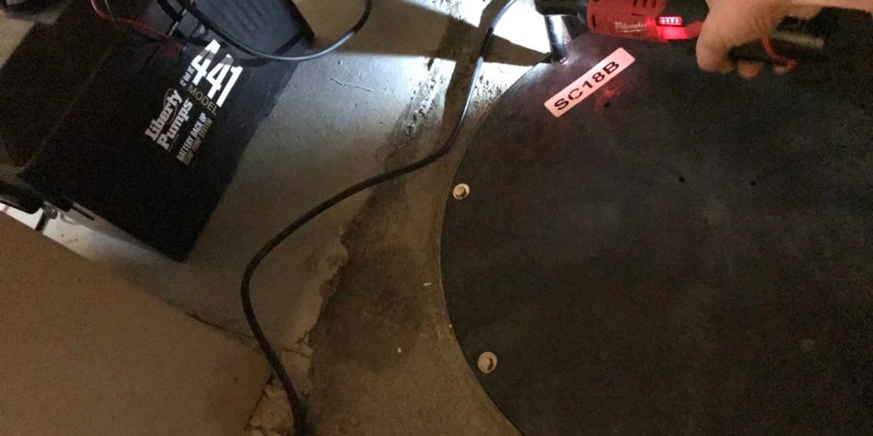 Sump pump installation by Plumb Simple Plumbing Service Edmonton