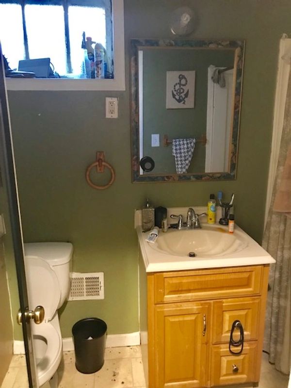 Bathroom Before