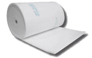 white paint booth roll media cut to size finishing products FF560gx PAY panels FR-1