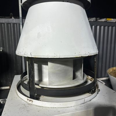 A fan cleaned