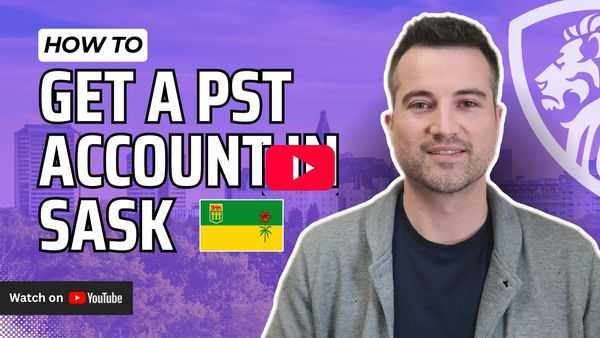 How to get  a PST account and PST account number or vendor number in Saskatchewan video