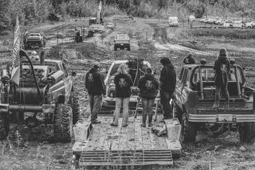 Team Half Cut Garage at the Fort Nelson Mud Bogs