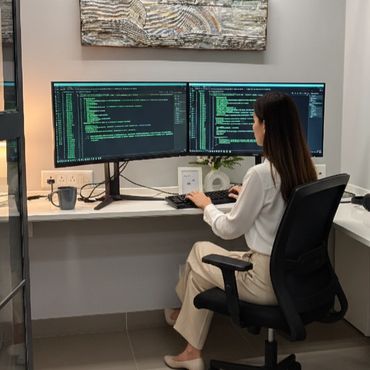 Coworking space interior — Bagalur, North Bangalore, near BLR Airport