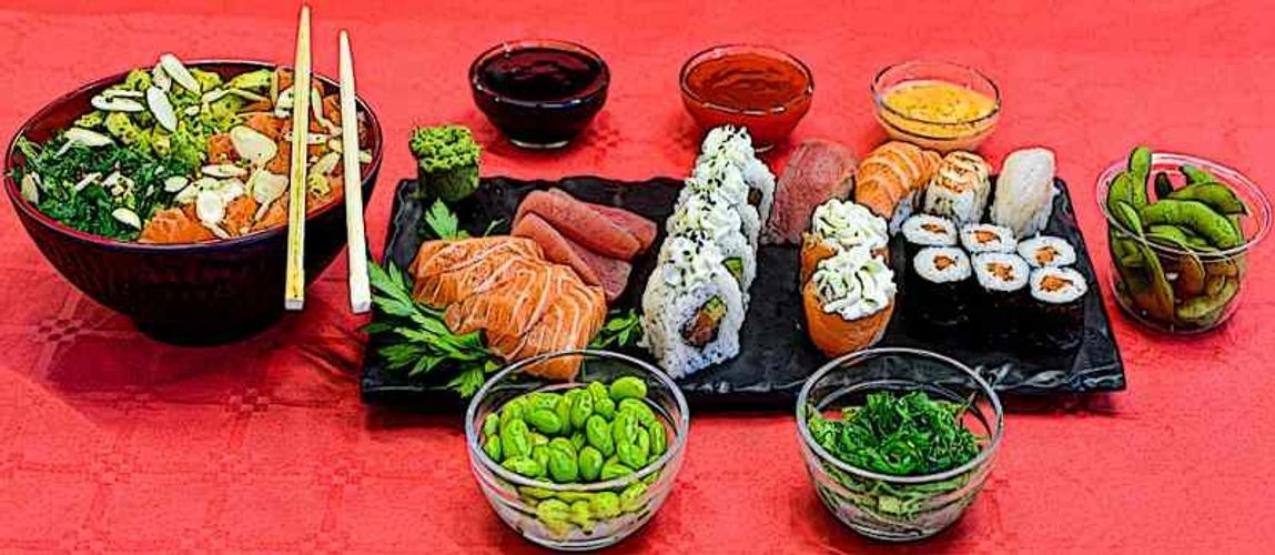 Ingredienti freschi e genuini, solo da Crudo Sushi & Pokè