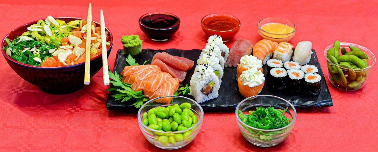 Ingredienti freschi e genuini, solo da Crudo Sushi & Pokè Roma