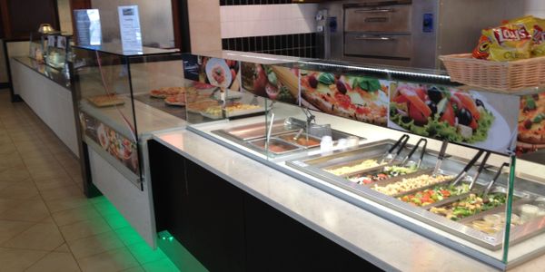Sneeze guards, food courts guards, food protection, commercial glass, glass glazing