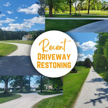 Recent Driveway installations and repairs