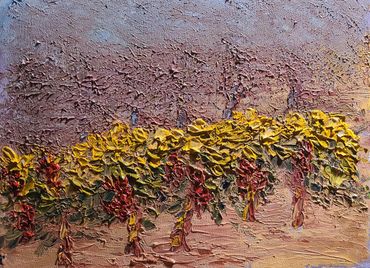 Painted during church.