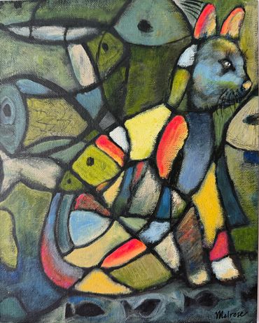 Original acrylic painting