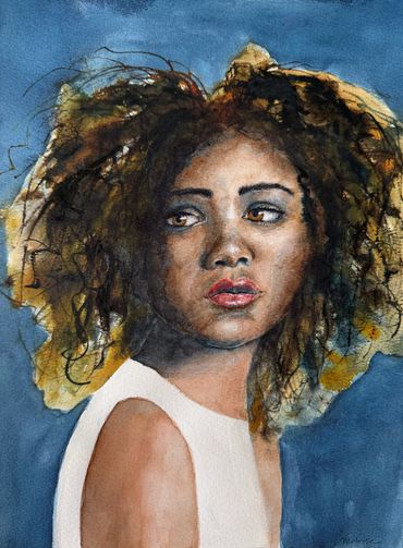 Original watercolor painting