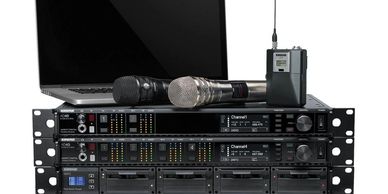 Wireless microphones rental - Shure - Sennheiser
