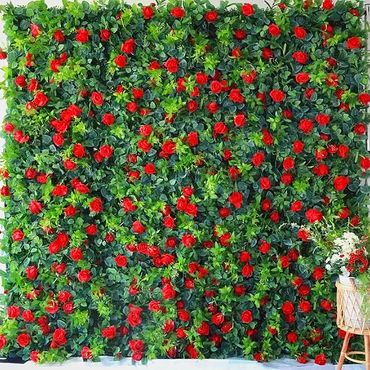 rose and greens flower wall derby day by dawn gilmore productions