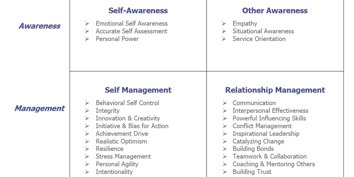 social emotional intelligence model for self-awareness