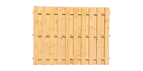 Shadowbox Wooden Fence pane. 8' x 6' Infinity fences Jamaica