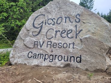Resort entry sign