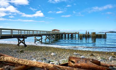 Davis Bay Pier. Sechelt, Sunshine Coast
