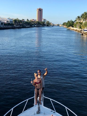 family photo on a intercostal cruise