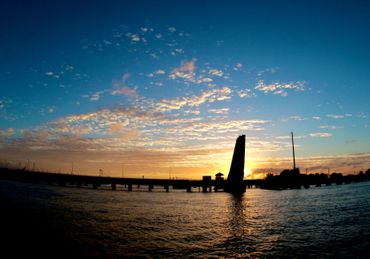 South Florida Sunset, sunset boat cruise, island oasis Florida, island oasis scuba, boat rental