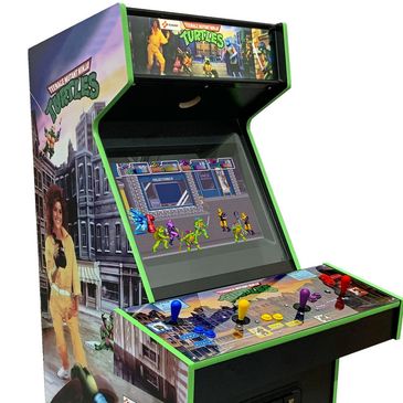 Ninja Turtles Four Player Arcade Game Rental in Chicago.