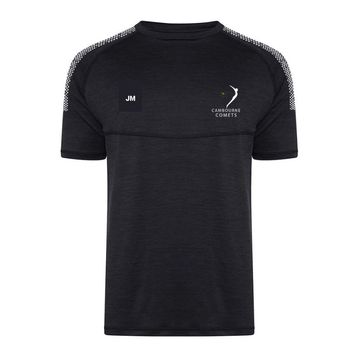 Dual Collar Training Shirt Black/White
