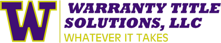 Warranty Title Solutions, LLC